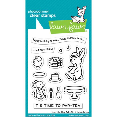 Lawn Fawn - Stamps - Tea-rrific Day Add-On