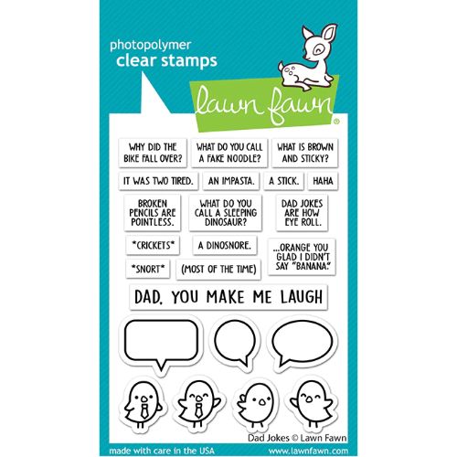 Lawn Fawn - Stamps - Dad Jokes