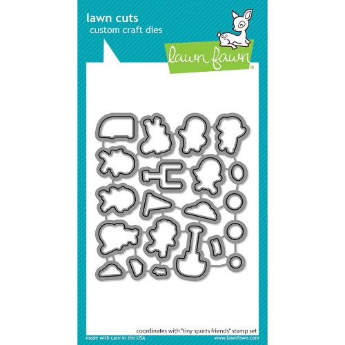 Lawn Fawn - Lawn Cuts - Tiny Sports Friends Dies