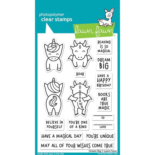 Lawn Fawn - Stamps - Dream Big