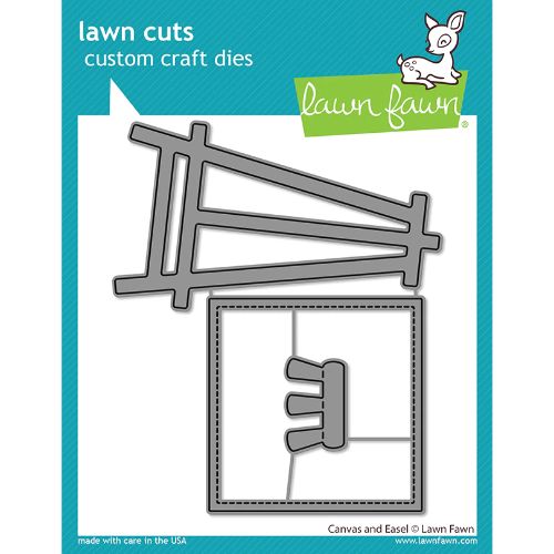 Lawn Fawn - Lawn Cuts - Canvas and Easel Dies