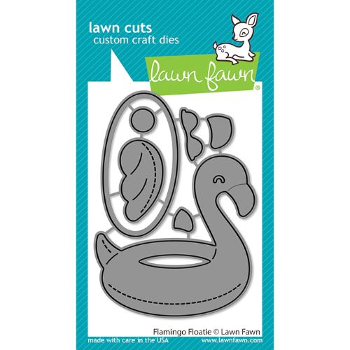 Lawn Fawn - Lawn Cuts - Flamingo Floatie Dies