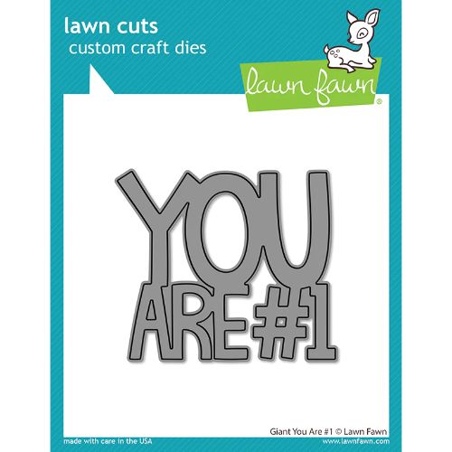 Lawn Fawn - Lawn Cuts - Giant You Are #1 Die