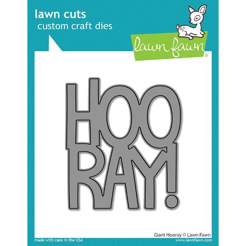 Lawn Fawn - Lawn Cuts - Giant Hooray Die