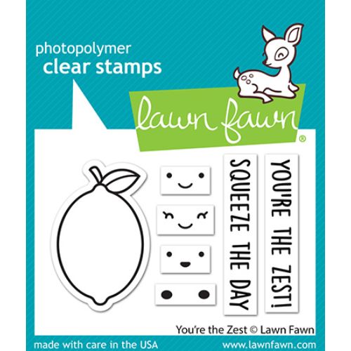 Lawn Fawn - Stamps - You're the Zest
