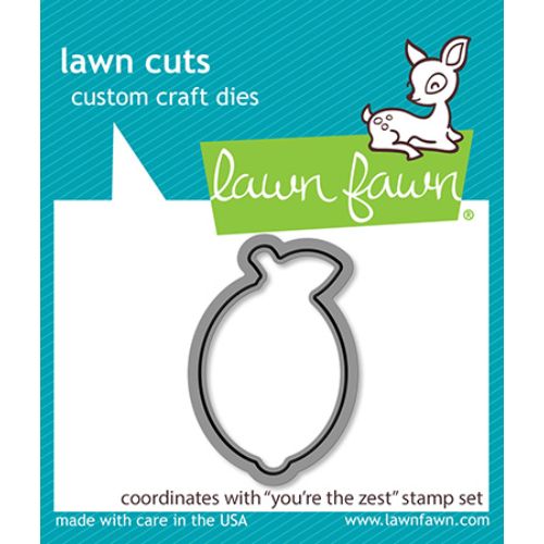 Lawn Fawn - Lawn Cuts - You're the Zest Dies