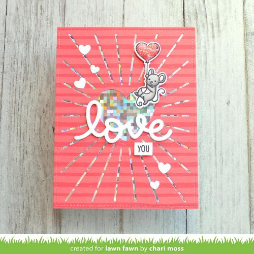 Lawn Fawn - Stamps - All My Heart