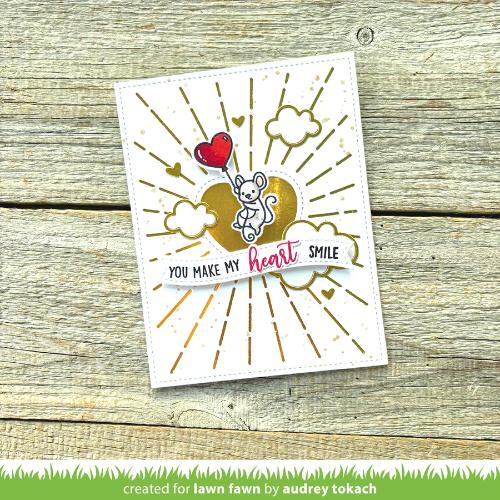 Lawn Fawn - Stamps - All My Heart