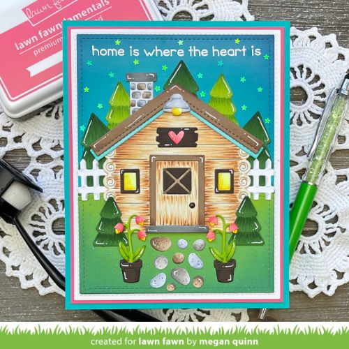Lawn Fawn - Lawn Cuts - Build-A-Cabin Dies