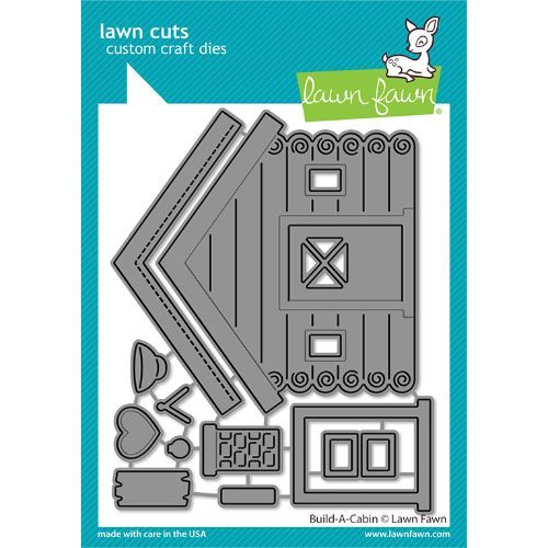 Lawn Fawn - Lawn Cuts - Build-A-Cabin Dies