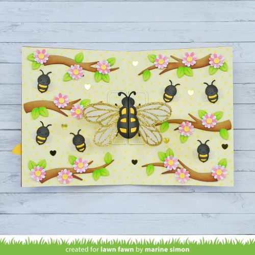 Lawn Fawn - Lawn Cuts - Pop-Up Bee Dies