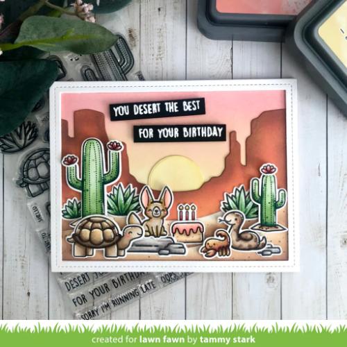 Lawn Fawn - Stamps - Critters in the Desert