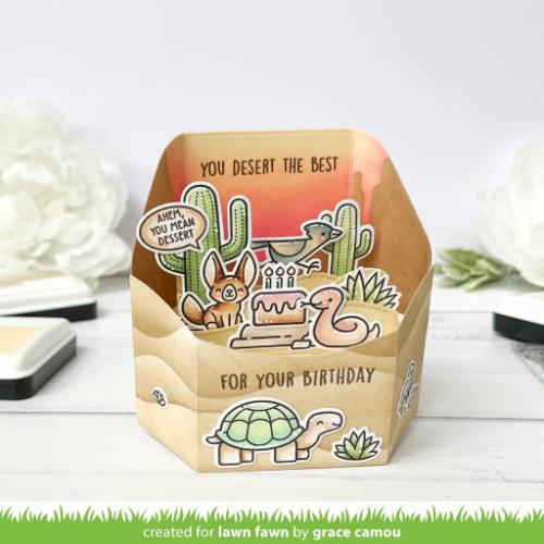 Lawn Fawn - Stamps - Critters in the Desert