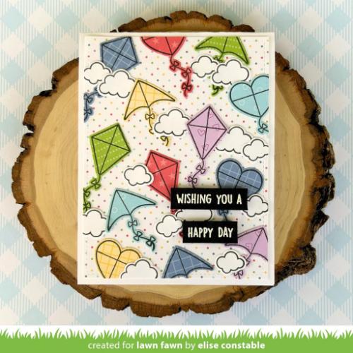 Lawn Fawn - Stamps - Whoosh, Kites!