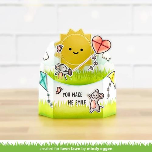 Lawn Fawn - Stamps - Whoosh, Kites!