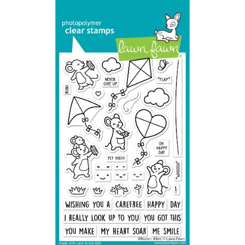 Lawn Fawn - Stamps - Whoosh, Kites!