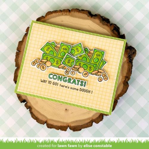 Lawn Fawn - Stamps - How You Bean? Money Add-On