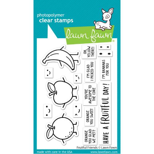 Lawn Fawn - Stamps - Fruitful Friends