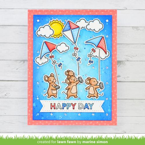 Lawn Fawn - Lawn Cuts - Quilted Star Backdrop Die