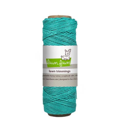 Lawn Fawn - Lawn Trimmings - Turquoise Hemp Twine
