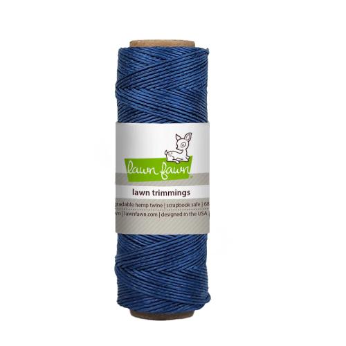 Lawn Fawn - Lawn Trimmings - Denim Blue Hemp Twine