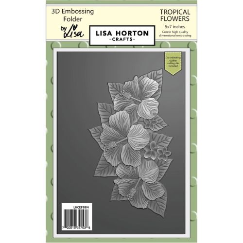 Lisa Horton Tropical Flowers 5x7