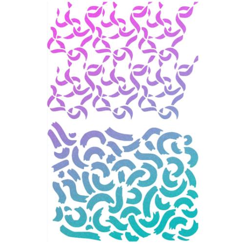 Ciao Bella - Stencil - MS027 Ribbons