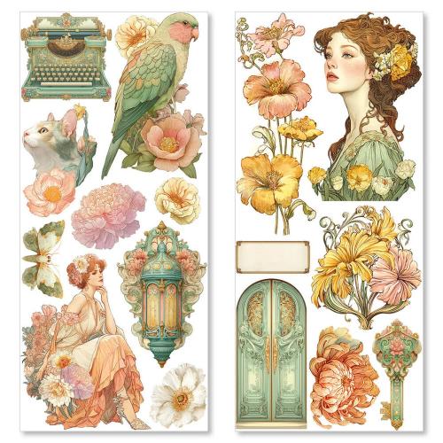 Ciao Bella Artemis Transparent Adhesive Sheets (5pcs) (CBI013) - Postage as per Actual
