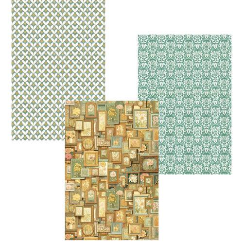 Ciao Bella Artemis A4 Deluxe Paper Gold & Vellum Dual Pack Mixed (6pcs) (CBX007)