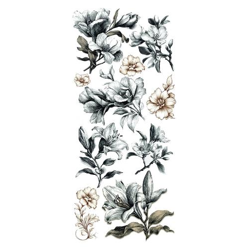 Ciao Bella Typographic Transparent Adhesive Sheets (5pcs) (CBI014)