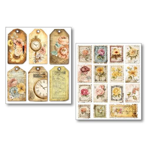 Ciao Bella Reminder Mixed Media Stickers (10pcs) (MB008)