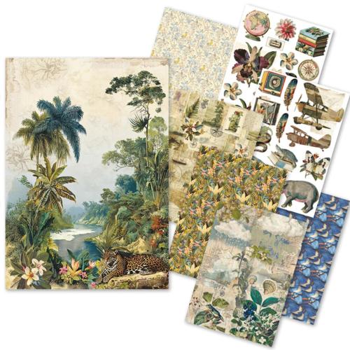 Ciao Bella Jungle Vibes A5 Rice Paper Mixed (8pcs) (CBRS041)