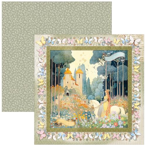 Ciao Bella Courtly Love 12x12 Inch Paper Pad (12pcs) (CBPM097) - Postage as per Actual