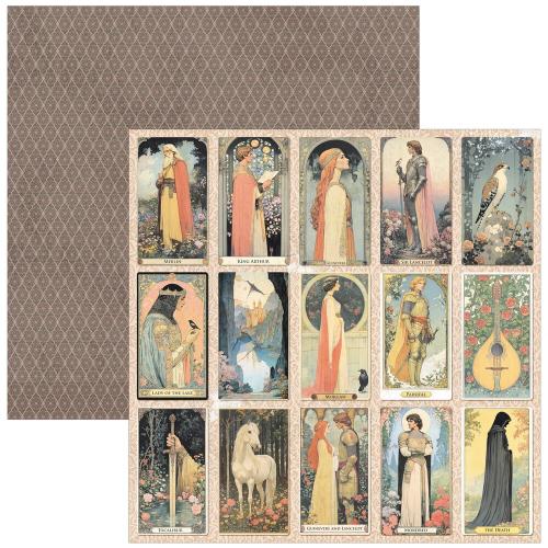 Ciao Bella Courtly Love 12x12 Inch Patterns Pad (8pcs) (CBT097) - Postage as per Actual