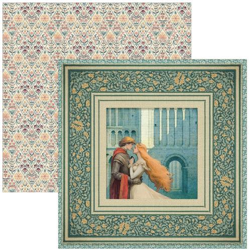 Ciao Bella Courtly Love 8x8 Inch Paper Pad (12pcs) (CBH097)