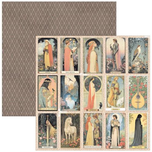Ciao Bella Courtly Love 8x8 Inch Paper Pad (12pcs) (CBH097)