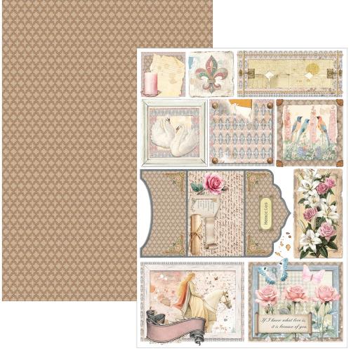 Ciao Bella Courtly Love A4 Creative Pad (9pcs) (CBCL097)