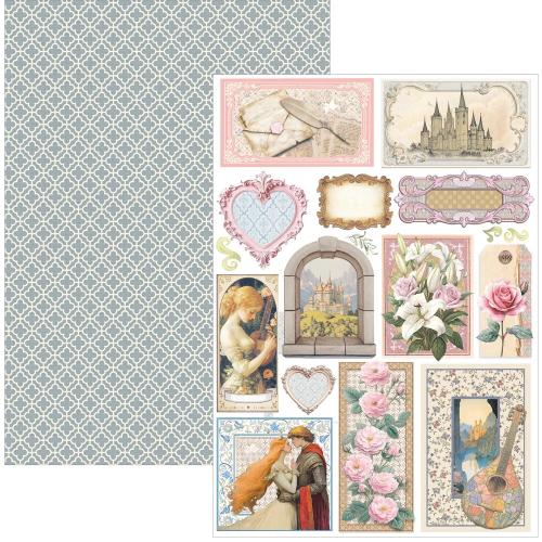 Ciao Bella Courtly Love A4 Creative Pad (9pcs) (CBCL097)