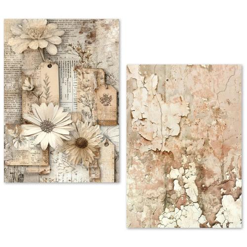 Ciao Bella Wild Blossom A5 Tissue Paper Set (24pcs) (ME004)