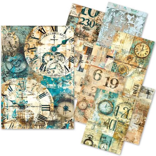 Ciao Bella Fragments of Time A5 Tissue Paper Set (24pcs) (ME005)
