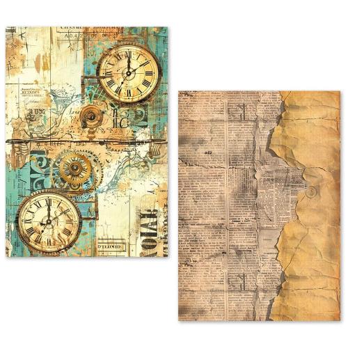 Ciao Bella Fragments of Time A5 Tissue Paper Set (24pcs) (ME005)