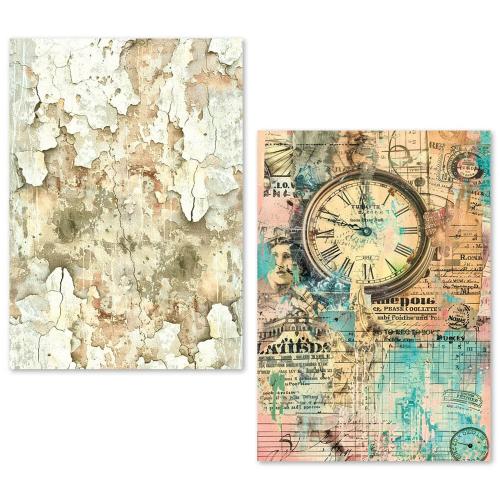 Ciao Bella Fragments of Time A5 Tissue Paper Set (24pcs) (ME005)