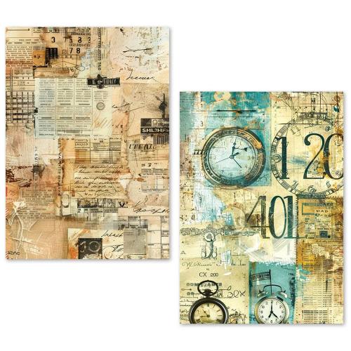 Ciao Bella Fragments of Time A5 Tissue Paper Set (24pcs) (ME005)