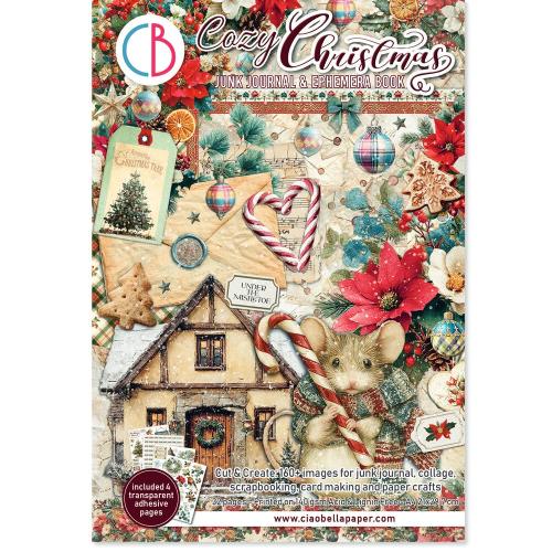 Ciao Bella Cozy Christmas A4 Junk Journal Ephemera Book (32pcs) (CBB031)