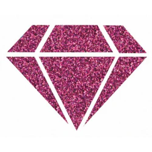 Aladine Izink Diamond Glitter Paint - Roze Eggplant