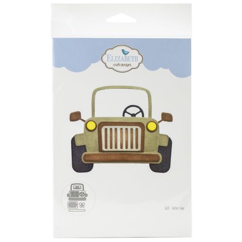 Elizabeth Craft Metal Die Safari Jeep