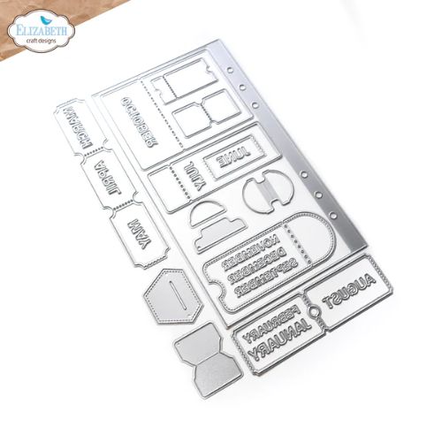 Elizabeth Craft Designs - Planner Essentials 56 - Tickets and Tabs - Postage as per actual
