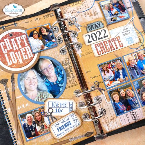 Elizabeth Craft Designs - Planner Essentials 59 - Art Party
