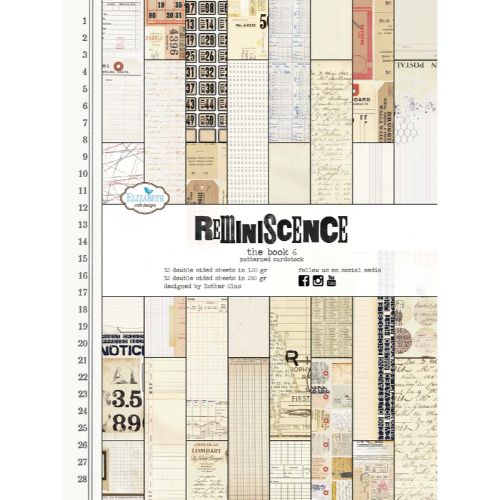 Elizabeth Craft Designs - Reminiscence The Book 6 - Postage as per Actual