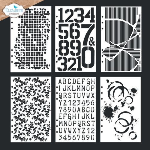 Elizabeth Craft Designs Planner 4 Stencils